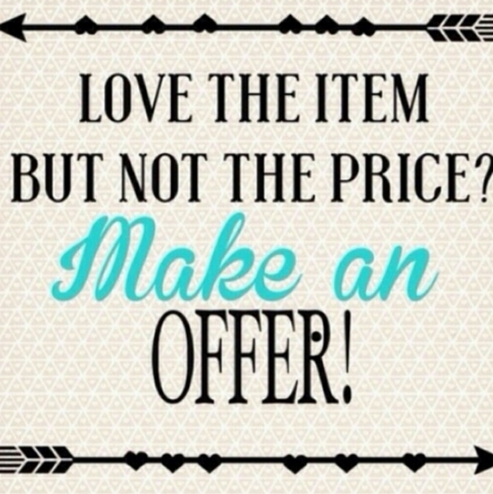 Make me an offer or a bundle!